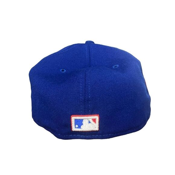 New Era Men’s 8 Chicago Cubs Fitted Hat MLB Patch Fan Apparel Baseball Cap - Picture 5 of 8